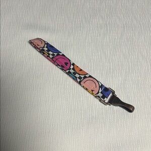 🪡Vibrant Smiley Face Print Key Holder